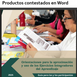 ¡Productos CONTESTADOS del Taller Evaluación Diagnóstica 2025-2026 para Educación Básica!